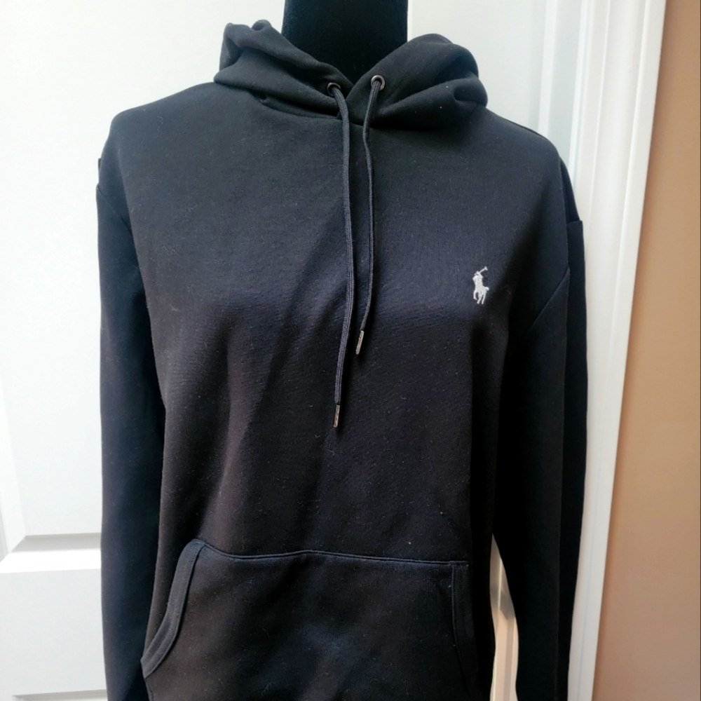 Mens Ralph Lauren Black Hoodie Sweatshirt